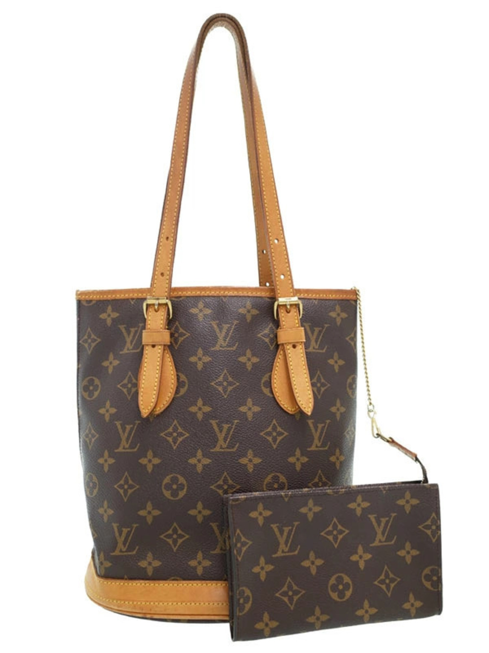 Louis Vuitton Monogram Bucket Shoulder Bag